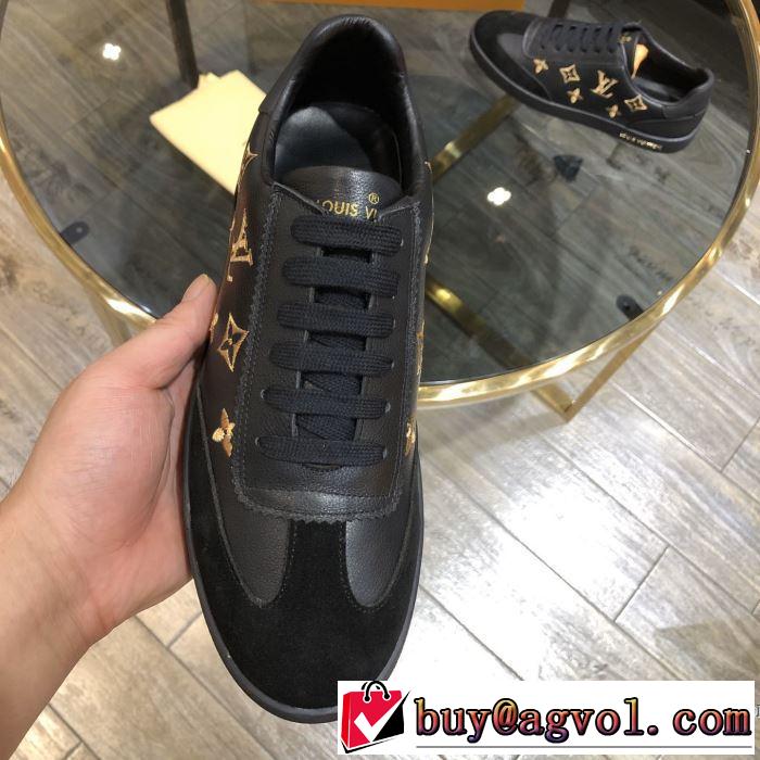 ルイ ヴィトンファッショニスタを中心に新品が非常に人気 2色可選  LOUIS VUITTON 2020春新作 スニーカー