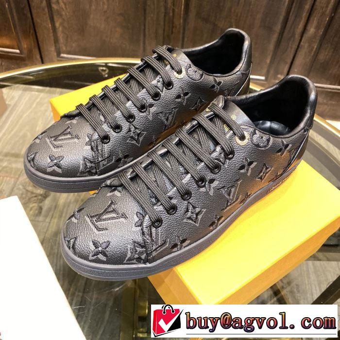 2020話題の商品 2色可選 スニーカー お値段もお求めやすい ルイ ヴィトン LOUIS VUITTON