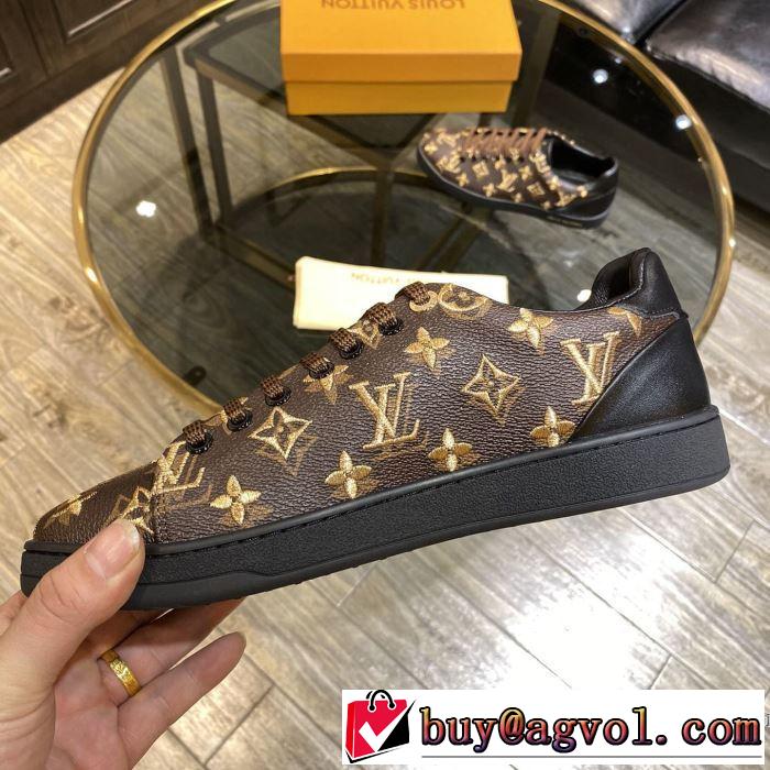 2020話題の商品 2色可選 スニーカー お値段もお求めやすい ルイ ヴィトン LOUIS VUITTON
