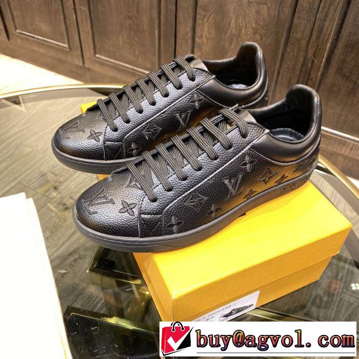 スニーカー 2色可選 春夏コレクション新品 ルイ ヴィトン 普段見ないデザインばかり LOUIS VUITTON