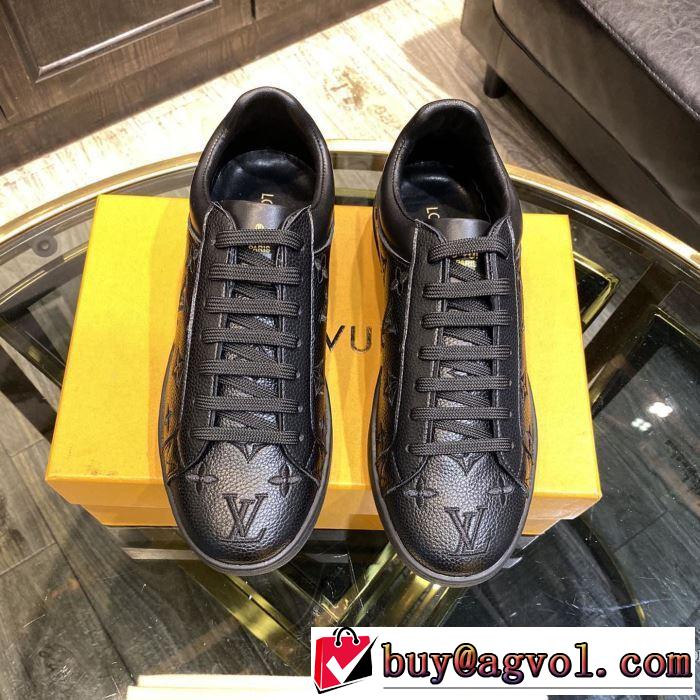 スニーカー 2色可選 春夏コレクション新品 ルイ ヴィトン 普段見ないデザインばかり LOUIS VUITTON