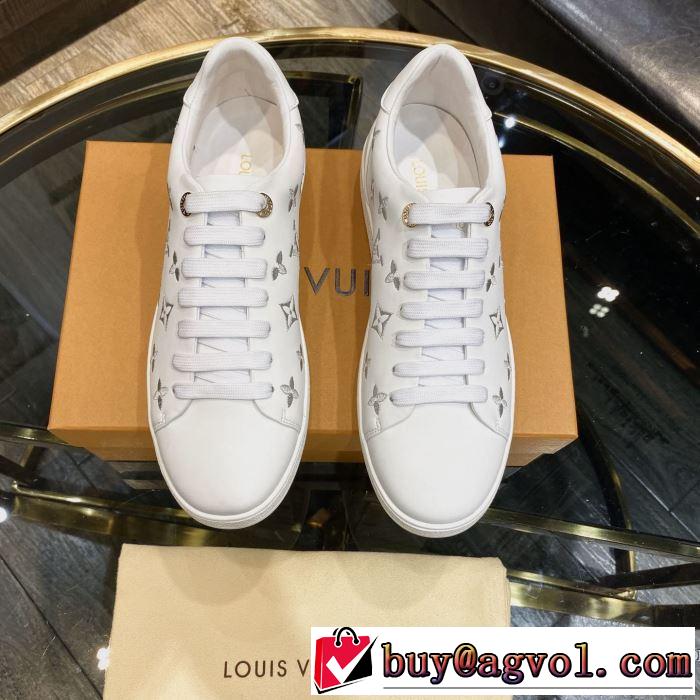海外でも人気なブランド 2色可選 スニーカー 幅広いアイテムを展開 ルイ ヴィトン LOUIS VUITTON