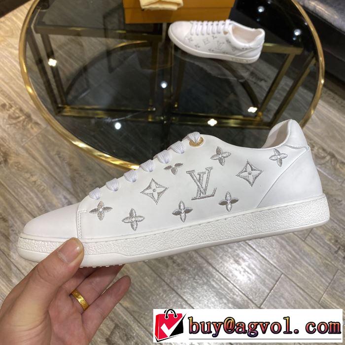 海外でも人気なブランド 2色可選 スニーカー 幅広いアイテムを展開 ルイ ヴィトン LOUIS VUITTON