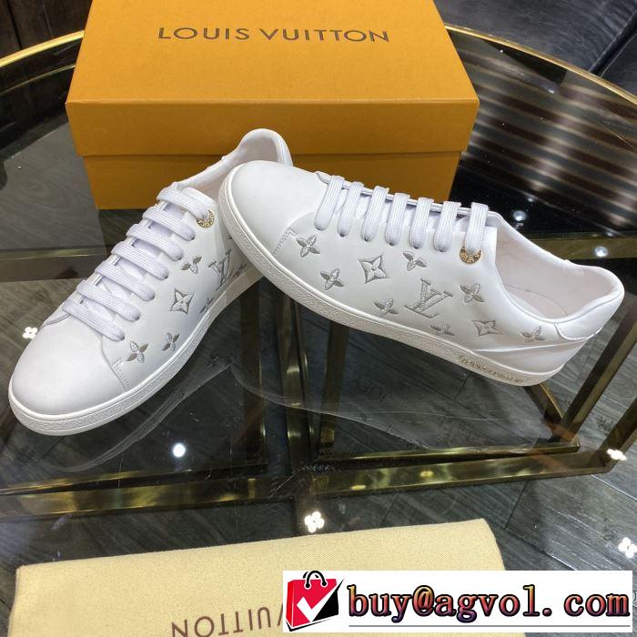 海外でも人気なブランド 2色可選 スニーカー 幅広いアイテムを展開 ルイ ヴィトン LOUIS VUITTON