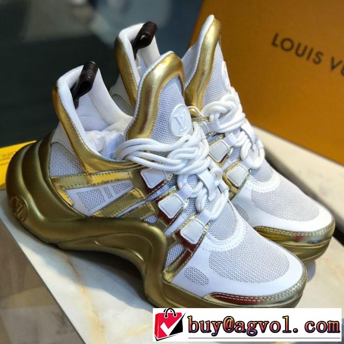 2色可選 普段のファッション 20SS☆送料込 スニーカー おしゃれに大人の必見 ルイ ヴィトン LOUIS VUITTON