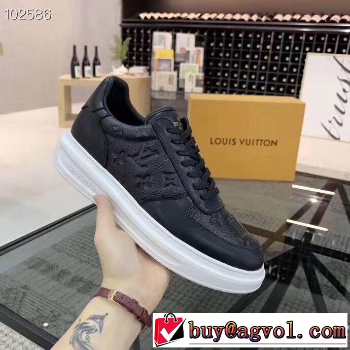2色可選 20新作です ルイ ヴィトン LOUIS VUITTON ストリート系に大人気 スニーカー 最新の入荷商品