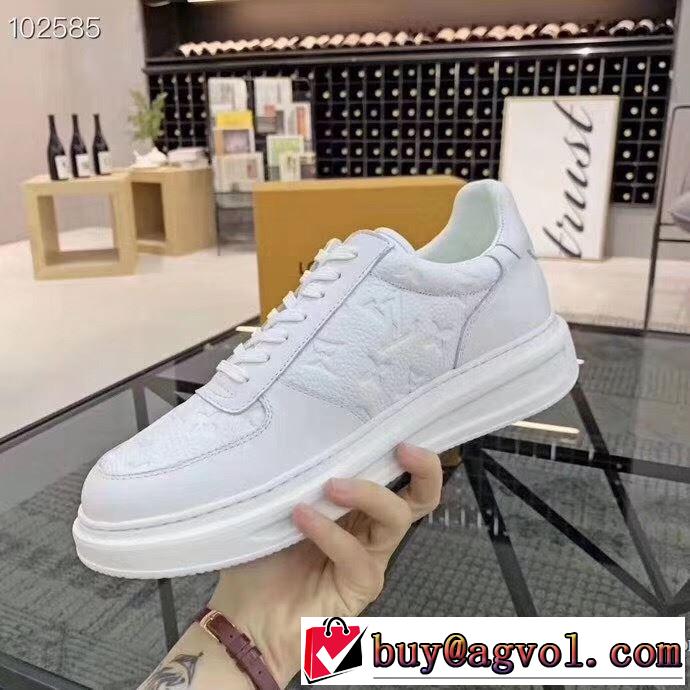 2色可選 20新作です ルイ ヴィトン LOUIS VUITTON ストリート系に大人気 スニーカー 最新の入荷商品