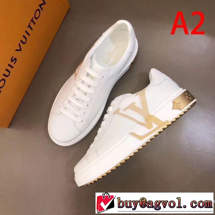 ファッショニスタを中心に新品が非常に人気 ルイ ヴィトン LOUIS 4色可選VUITTON 2020春新作 スニーカー