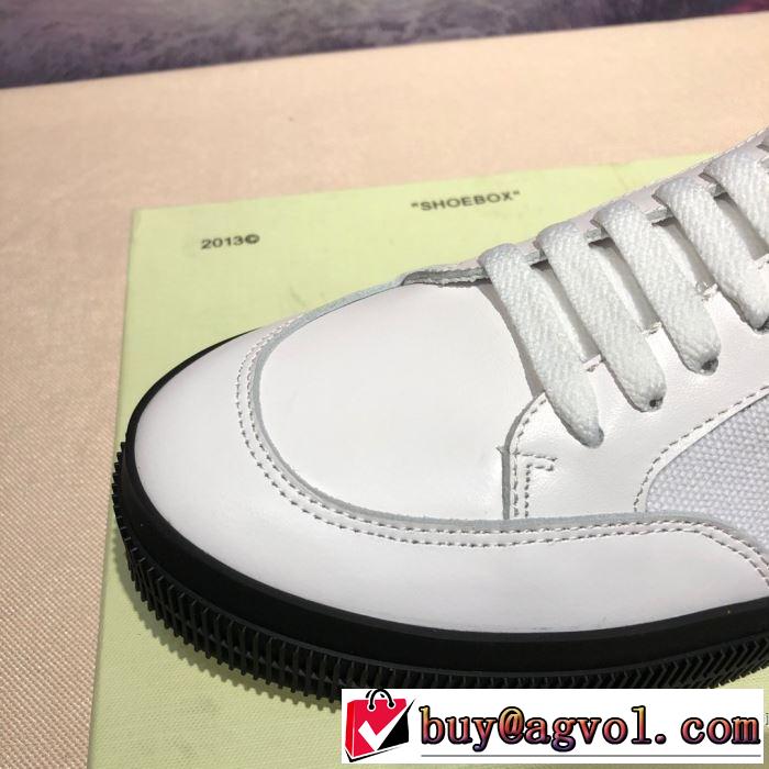 使いやすい新品 スニーカー多色可選  日本未入荷カラー Off-White オフホワイト 世界共通のアイテム