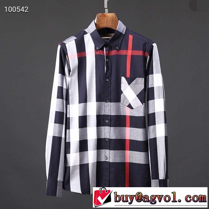 2019秋のファッショントレンドはこれ BURBERRY バーバリー 最高峰の秋冬激安新作 シャツ