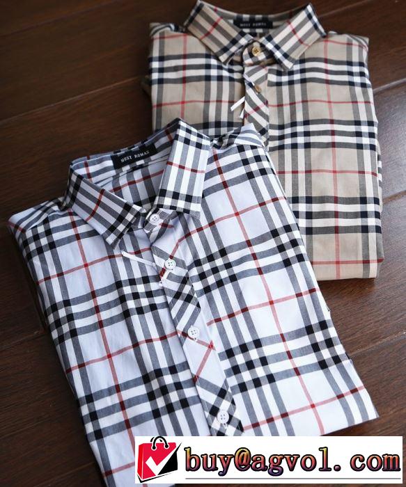 2色可選  今季の主力おすすめ バーバリー BURBERRY 差をつけたい人にもおすすめ シャツ