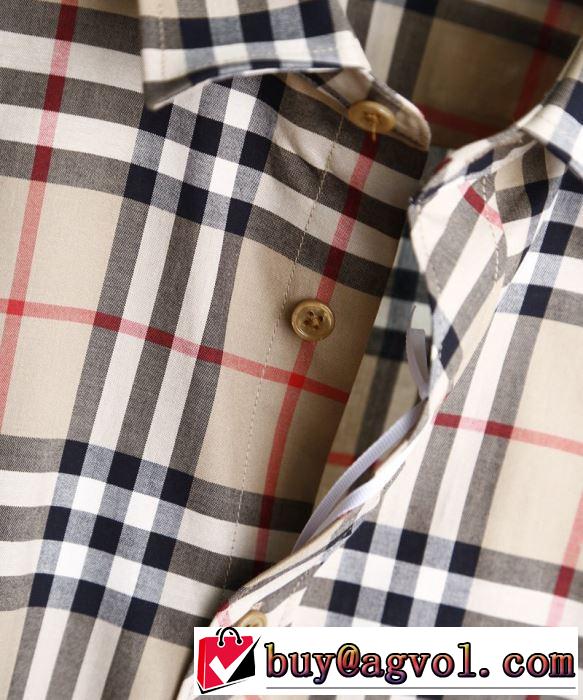 2色可選  今季の主力おすすめ バーバリー BURBERRY 差をつけたい人にもおすすめ シャツ