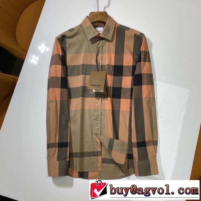 2色可選 シャツ 絶対に見逃せない バーバリー老舗ブランド  BURBERRY 20SS☆送料込