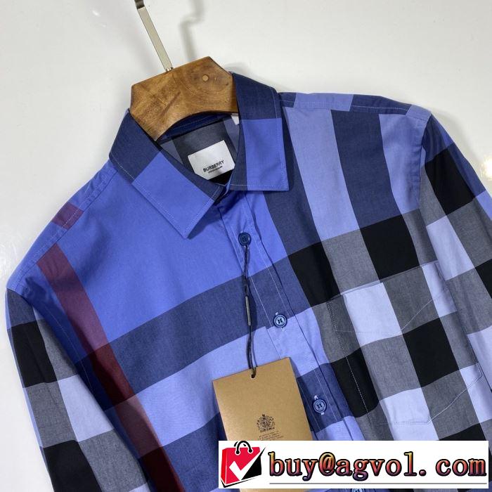 2色可選 シャツ 絶対に見逃せない バーバリー老舗ブランド  BURBERRY 20SS☆送料込