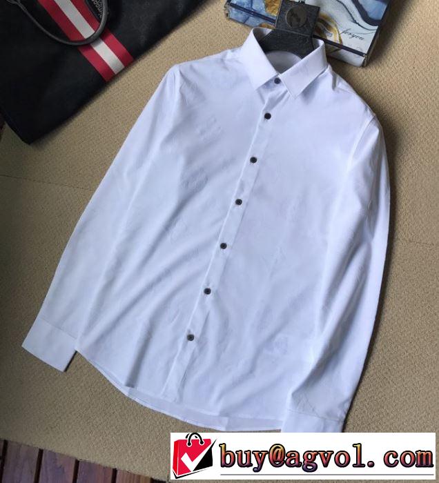 2020最新入荷ヴィトン シャツ コピー Louis Vuitton 春夏ファション ビジネスに最適な モノグラムプリントシャツコーデ