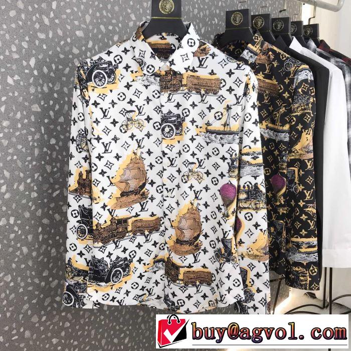 2020春新作ルイ ヴィトン DNAシャツ サイズ 優しい着心地  Louis Vuitton コピー エレガントな雰囲気 トップス