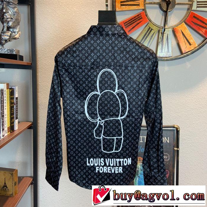 2020話題の商品ヴィトン シャツ モノグラムLouis Vuitton スーパーコピー 販売 カジュアルシャツ サイズ軽快な着心地