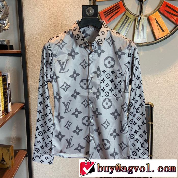 30代男性にヴィトン シャツ おすすめ2020年春限定モノグラム Louis Vuitton コピー おしゃれ トップス 上品に着こなし