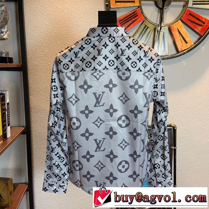 30代男性にヴィトン シャツ おすすめ2020年春限定モノグラム Louis Vuitton コピー おしゃれ トップス 上品に着こなし