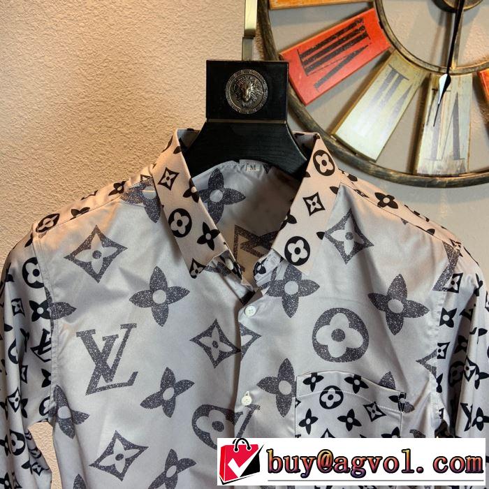 30代男性にヴィトン シャツ おすすめ2020年春限定モノグラム Louis Vuitton コピー おしゃれ トップス 上品に着こなし