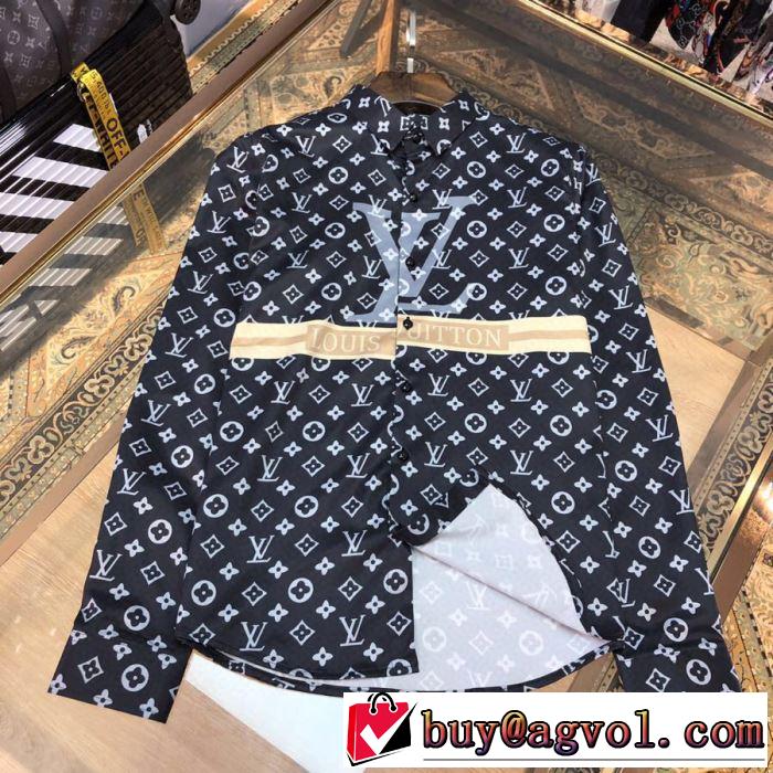 破格値Louis Vuitton ルイ ヴィトン コピー シャツ モノグラム おしゃれ人気トレンド2020春夏新作 年齢を問わず 着心地