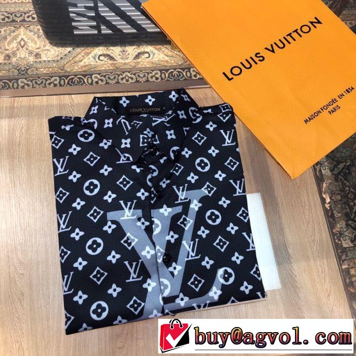 破格値Louis Vuitton ルイ ヴィトン コピー シャツ モノグラム おしゃれ人気トレンド2020春夏新作 年齢を問わず 着心地