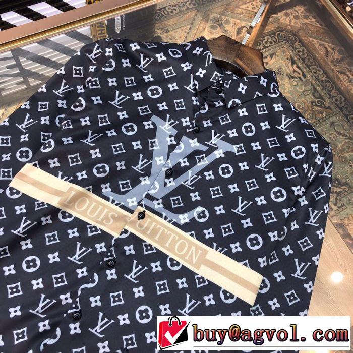 破格値Louis Vuitton ルイ ヴィトン コピー シャツ モノグラム おしゃれ人気トレンド2020春夏新作 年齢を問わず 着心地