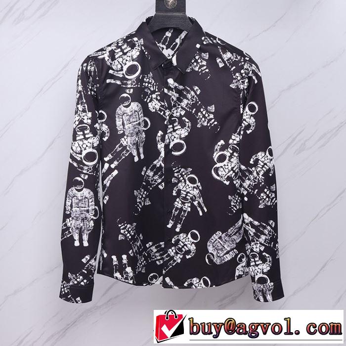 サイズのよさを感じる新作 PRADA プラダ 2019秋冬最安価格新品 シャツ やっぱり優しい色
