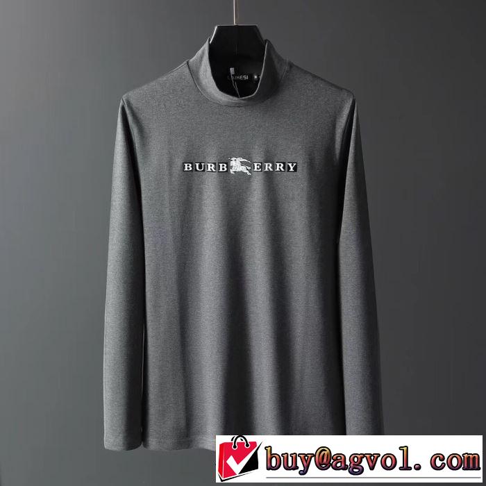 3色可選 長袖/Tシャツ 2019トレンドファッション新品バーバリー BURBERRY もちろん相性抜群
