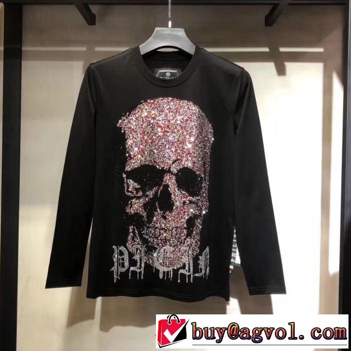 PHILIPP PLEIN  フィリッププレイン2019秋に注目したい 長袖/Tシャツ 最高峰の秋冬激安新作