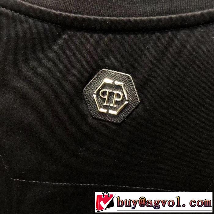 2019新発売大歓迎秋冬新名品 PHILIPP PLEIN フィリッププレイン 長袖/Tシャツ 防寒性も抜群