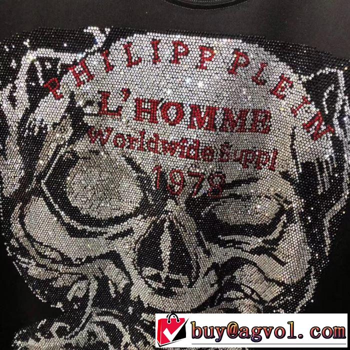 フィリッププレイン 長袖/Tシャツ この冬注目するべき新鋭ブランド  PHILIPP PLEIN 店舗で人気満点2019秋冬新作