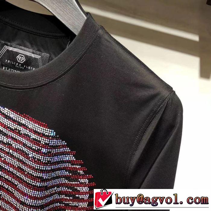 2019秋断然ブランド推し フィリッププレイン最高峰の秋冬激安新作 PHILIPP PLEIN  長袖/Tシャツ