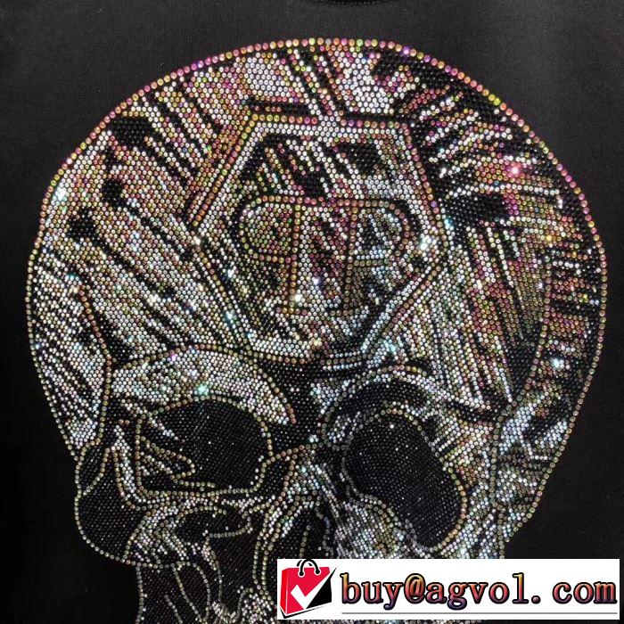 もちろん相性抜群 長袖/Tシャツ 2019新発売大歓迎秋冬新名品 PHILIPP PLEIN フィリッププレイン