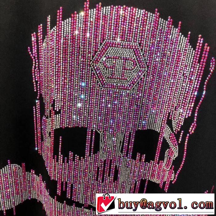 2019秋、イチオシ上品 PHILIPP PLEIN フィリッププレイン 肌寒い日の強い味方 長袖/Tシャツ