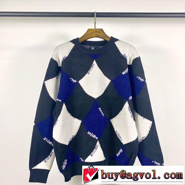 ニットパーカー バーバリー 2色可選  2019秋冬人気色おすすめ BURBERRY  保温性に優れるものに