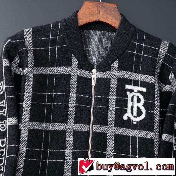 今年注目な新品セール BURBERRY バーバリー ニットパーカー 2019秋冬人気色おすすめ