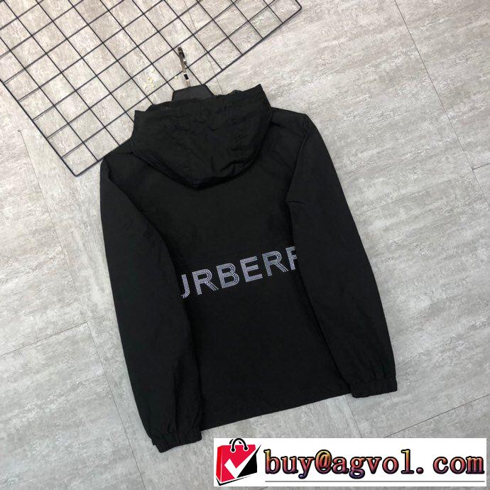 2色可選 バーバリー通勤通学どちらでも使え  BURBERRY 万能に使える フード付きコート2020年春夏コレクション