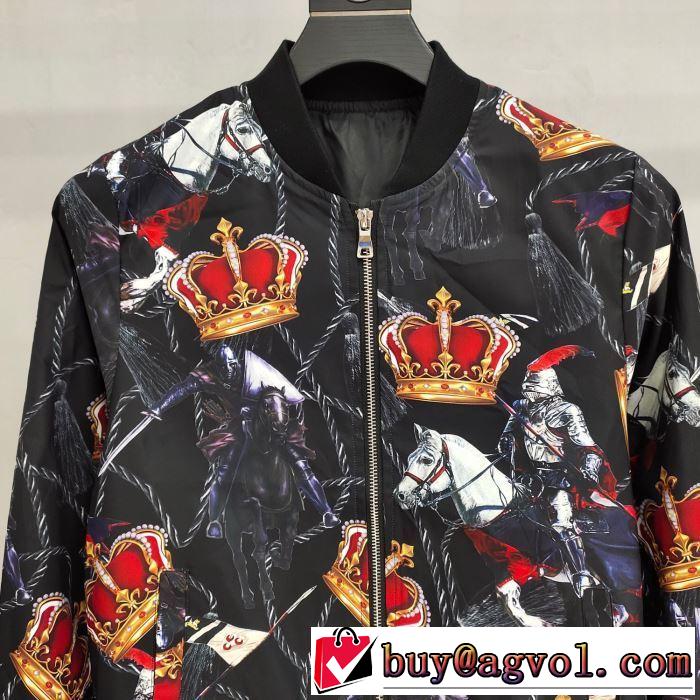2色可選 Dolce&Gabbana ドルチェ＆ガッバーナ ブルゾン秋冬シーズン発売始動 2019秋冬トレンド押さえておきたい