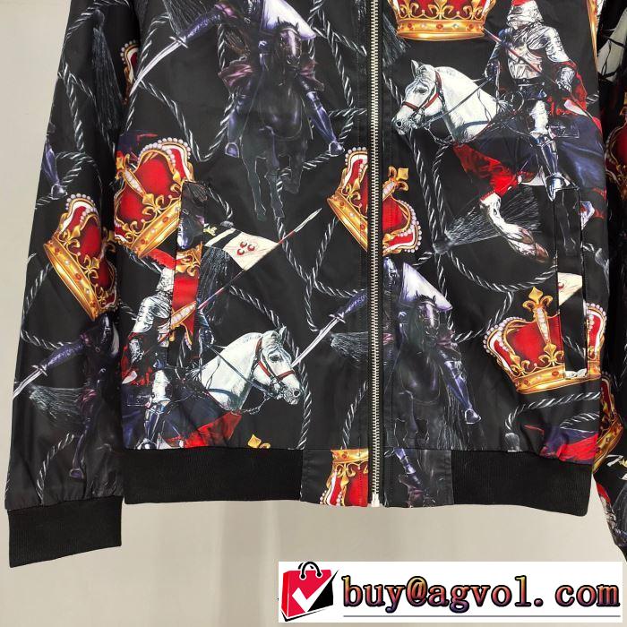 2色可選 Dolce&Gabbana ドルチェ＆ガッバーナ ブルゾン秋冬シーズン発売始動 2019秋冬トレンド押さえておきたい