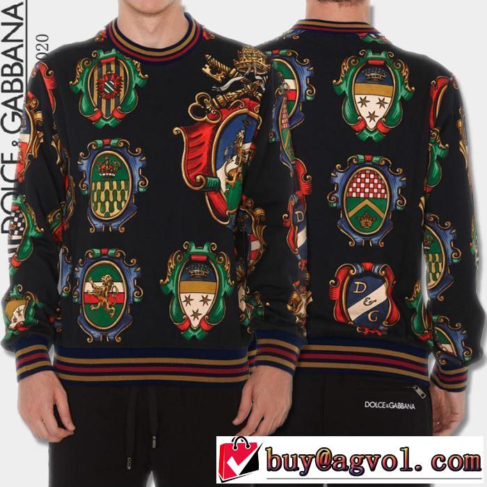 ドルチェ＆ガッバーナ 2019?2020秋冬流行色紹介 プルオーバーパーカー Dolce&Gabbanaこの冬買うべきTOP1を公開
