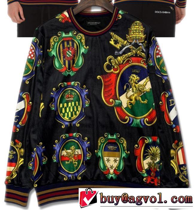 ドルチェ＆ガッバーナ 2019?2020秋冬流行色紹介 プルオーバーパーカー Dolce&Gabbanaこの冬買うべきTOP1を公開