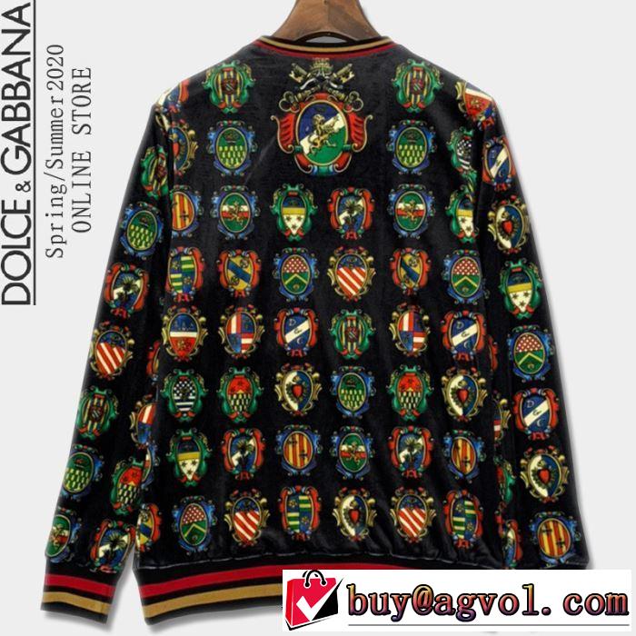 冬の爆買い定番新作  Dolce&Gabbana プルオーバーパーカー ドルチェ＆ガッバーナ 2019秋冬最重要アイテム