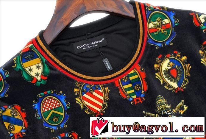 冬の爆買い定番新作  Dolce&Gabbana プルオーバーパーカー ドルチェ＆ガッバーナ 2019秋冬最重要アイテム