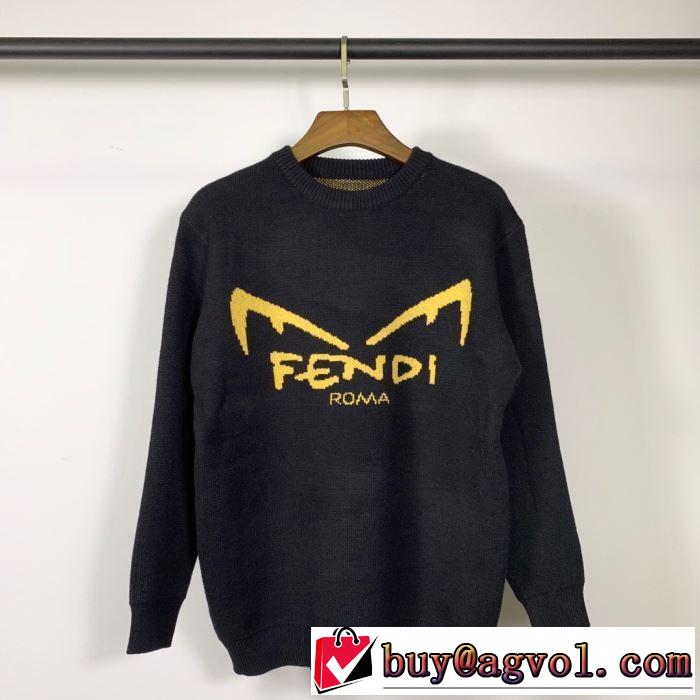 3色可選  手の届きやすい価格帯プルオーバー FENDI フェンディ 2020秋冬流行ファション