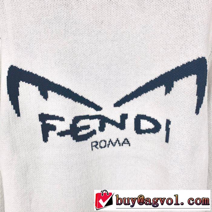 3色可選  手の届きやすい価格帯プルオーバー FENDI フェンディ 2020秋冬流行ファション
