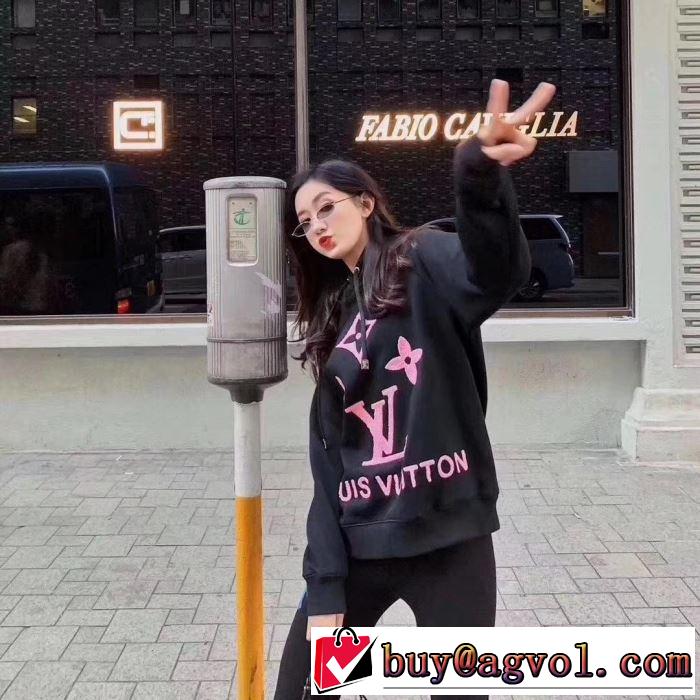 LOUIS VUITTON 2020秋冬流行ファション  ルイ ヴィトン パーカー おしゃれさんはいち早く取り