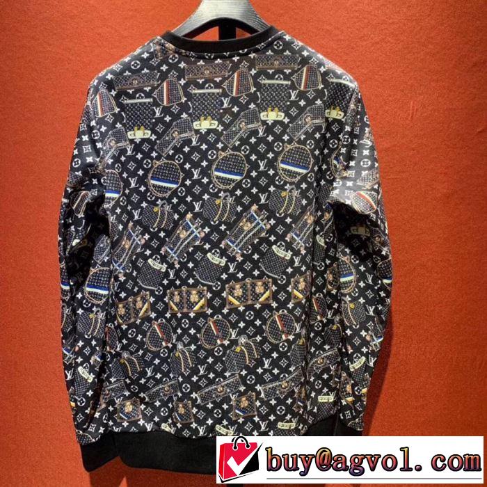 暖かさと軽い着心地を両立させている LOUIS VUITTON ルイ ヴィトン 2019秋冬最安価格新品 プルオーバーパーカー