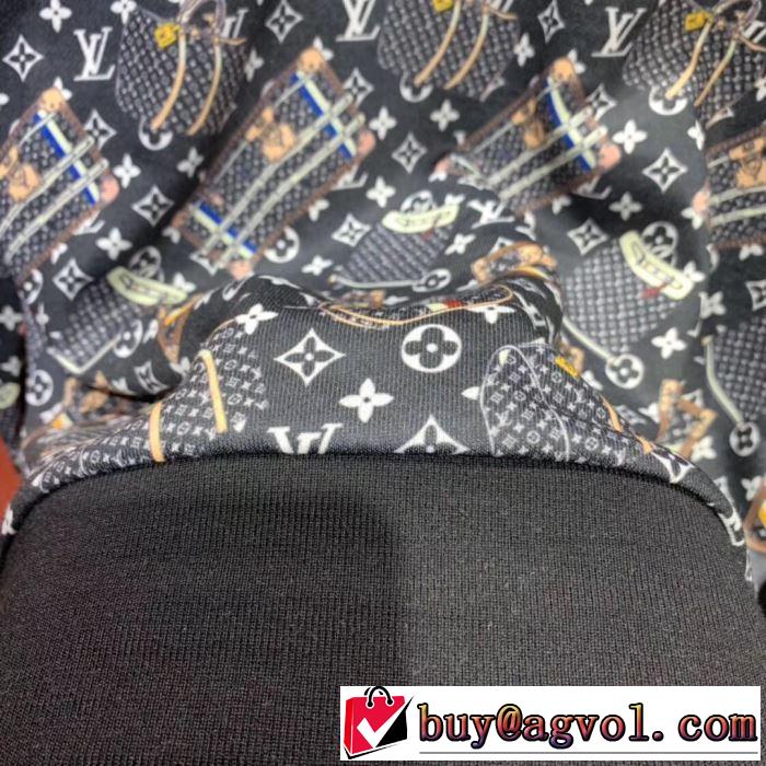 暖かさと軽い着心地を両立させている LOUIS VUITTON ルイ ヴィトン 2019秋冬最安価格新品 プルオーバーパーカー