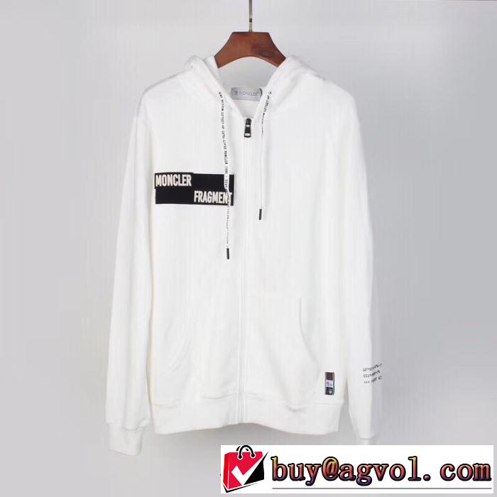3色可選 MONCLER モンクレール秋冬ムード高まる人気新作 パーカー 2019秋冬憧れのブランドはすすめ